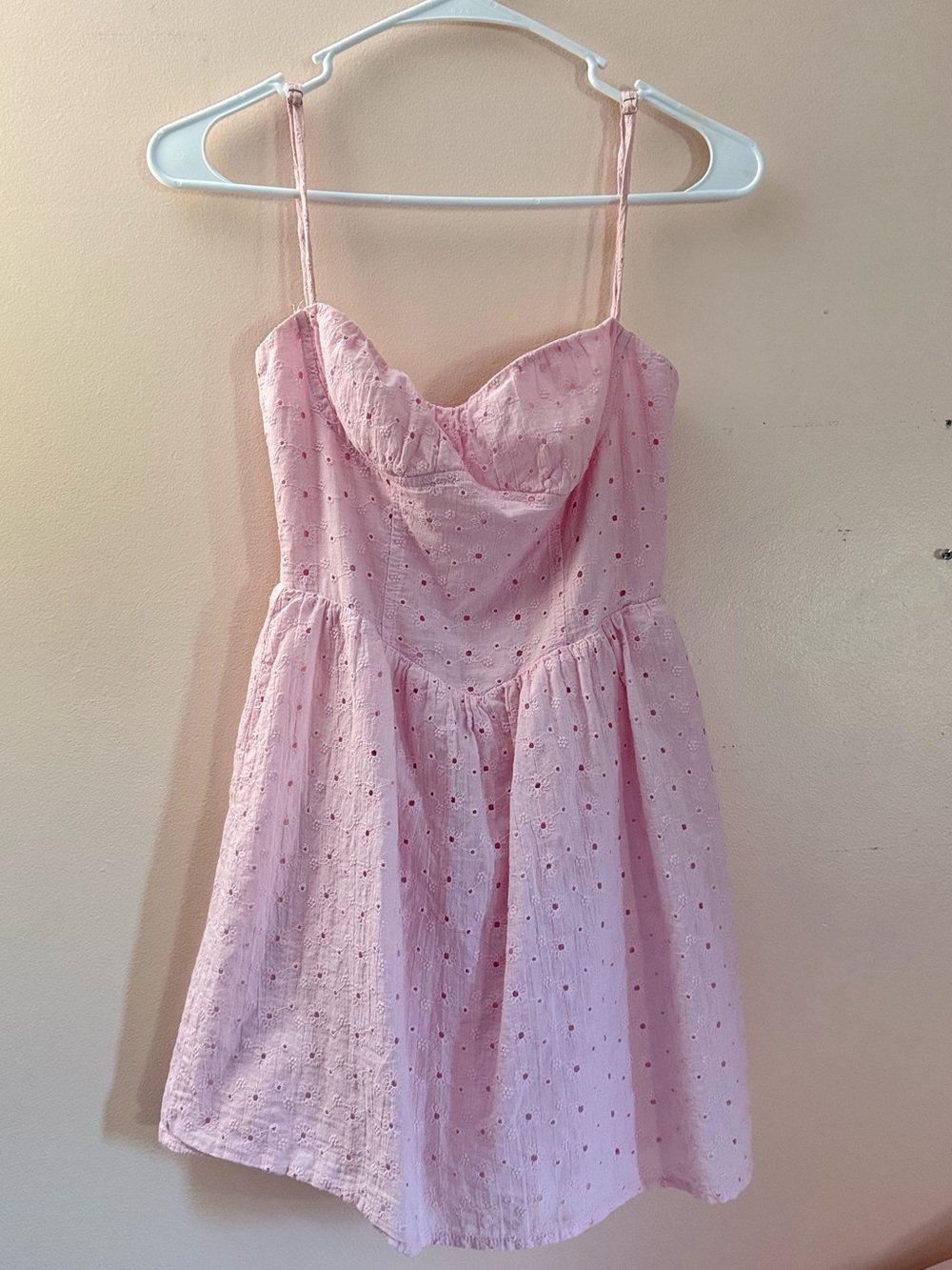Princess Polly Eyelet Dress Size 2